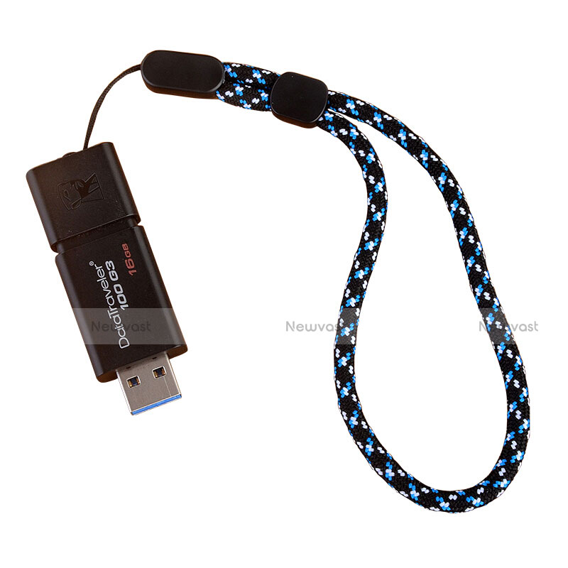 Lanyard Cell Phone Strap Universal K04 Blue