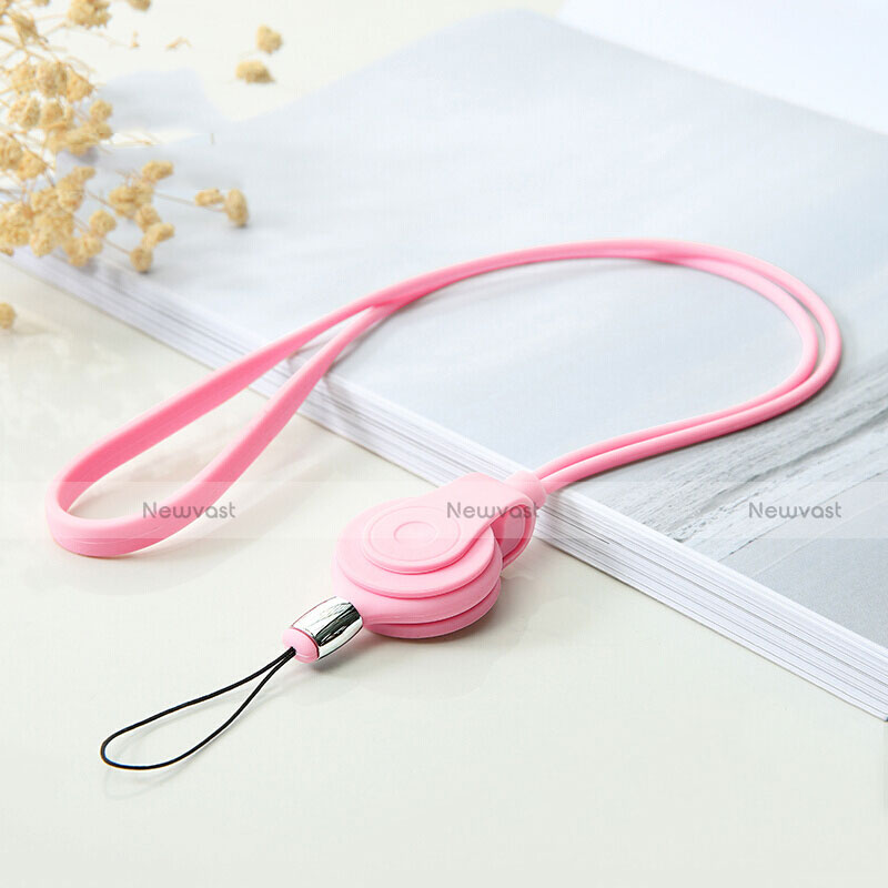 Lanyard Cell Phone Strap Universal K05 Pink