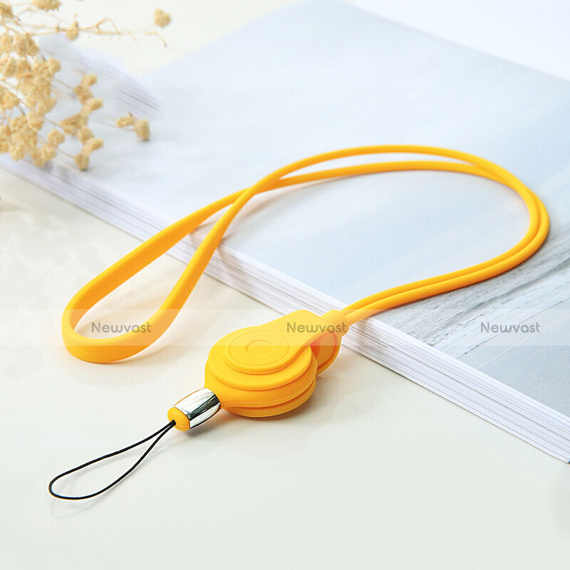 Lanyard Cell Phone Strap Universal K05 Yellow