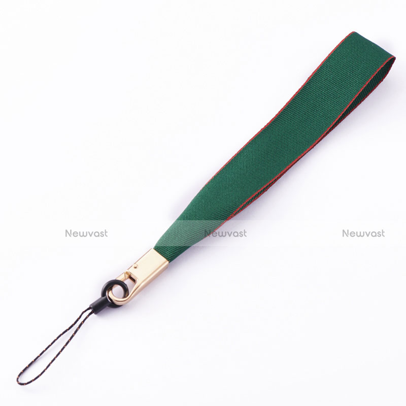 Lanyard Cell Phone Strap Universal W06 Green