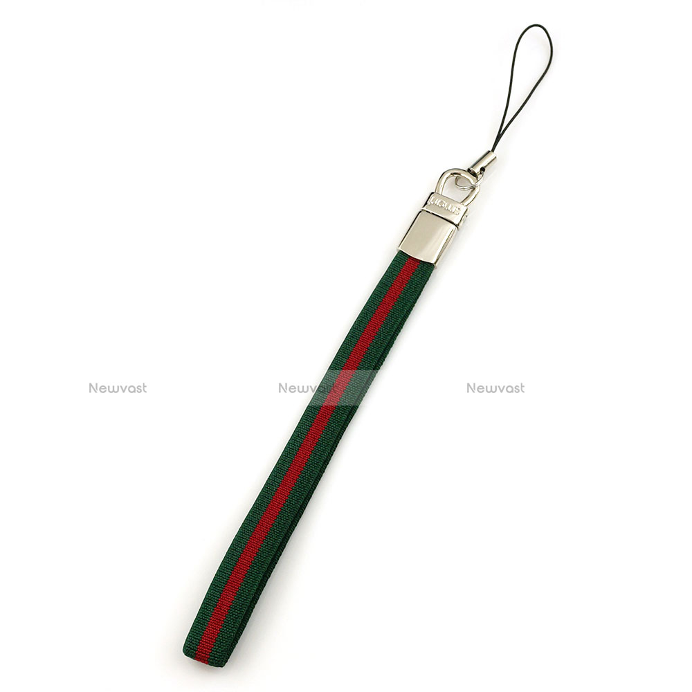 Lanyard Cell Phone Strap Universal W07 Green