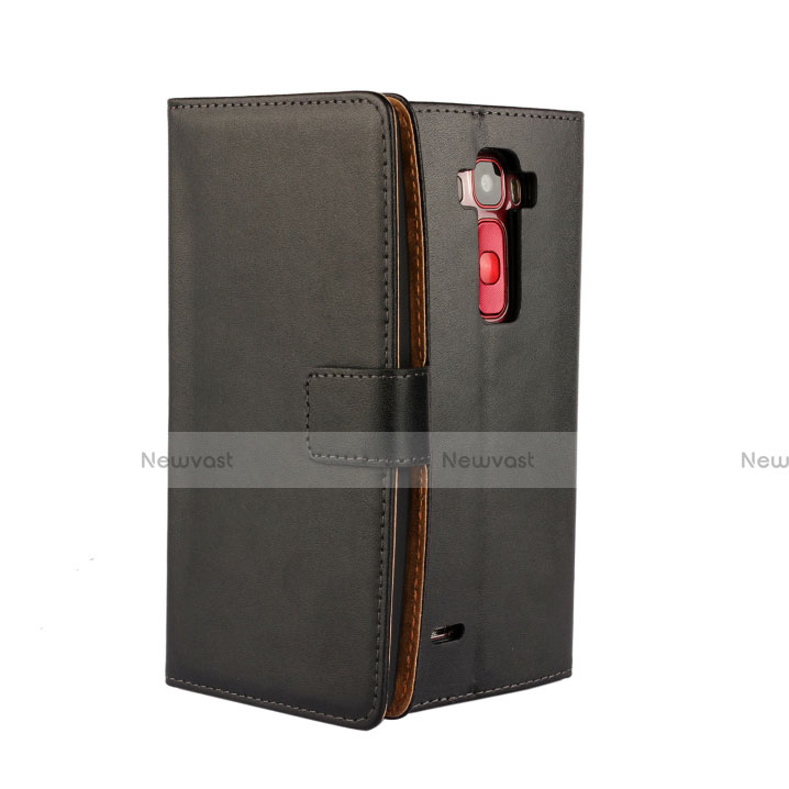 Leather Case Flip Cover for LG G Flex 2 Black