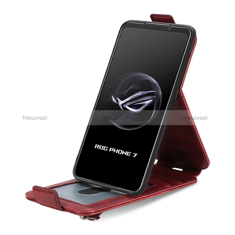 Leather Case Flip Cover Vertical for Asus ROG Phone 7