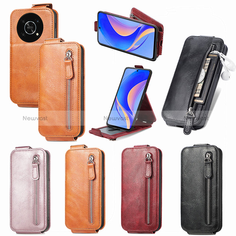 Leather Case Flip Cover Vertical for Huawei Enjoy 50 Pro