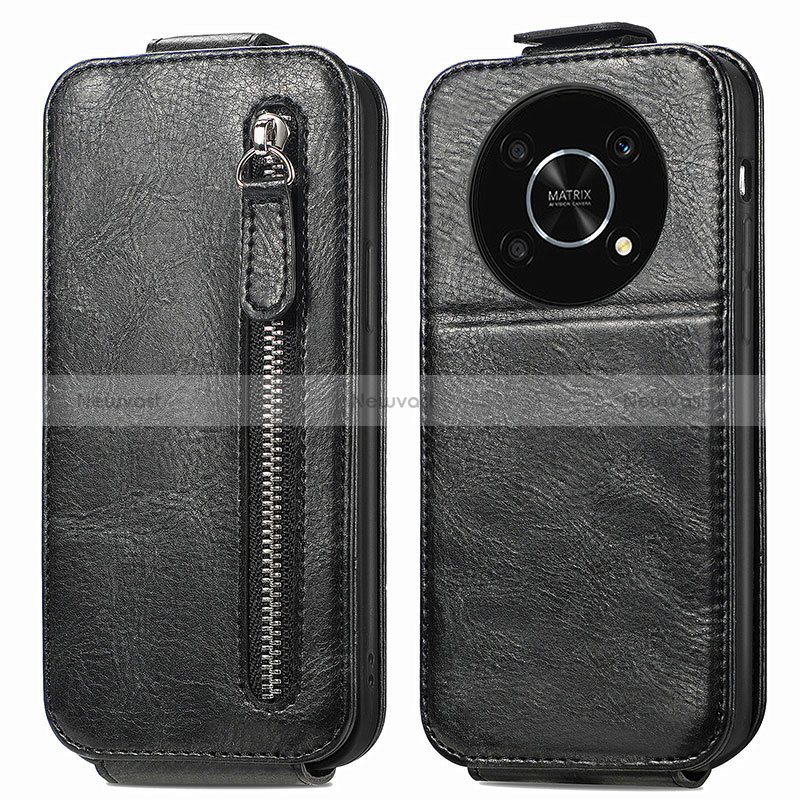 Leather Case Flip Cover Vertical for Huawei Enjoy 50 Pro Black