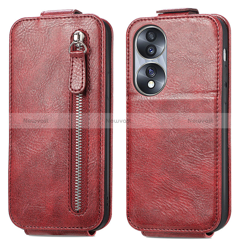 Leather Case Flip Cover Vertical for Huawei Honor 70 5G