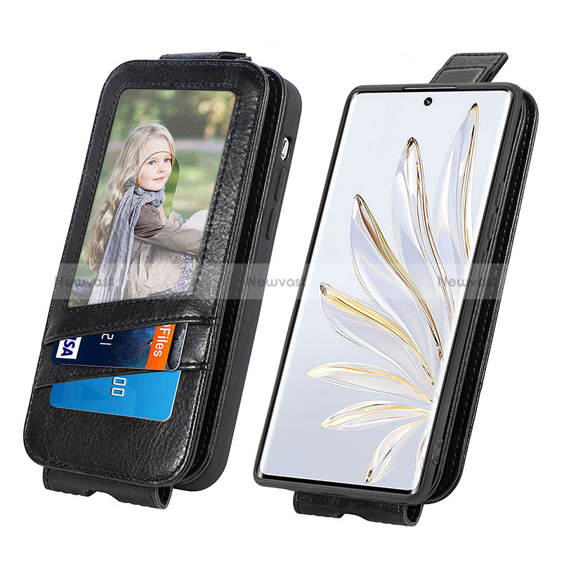 Leather Case Flip Cover Vertical for Huawei Honor 70 5G