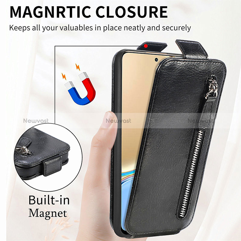 Leather Case Flip Cover Vertical for Huawei Honor Magic4 Lite 5G