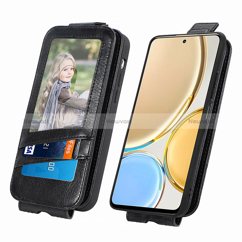 Leather Case Flip Cover Vertical for Huawei Honor Magic4 Lite 5G