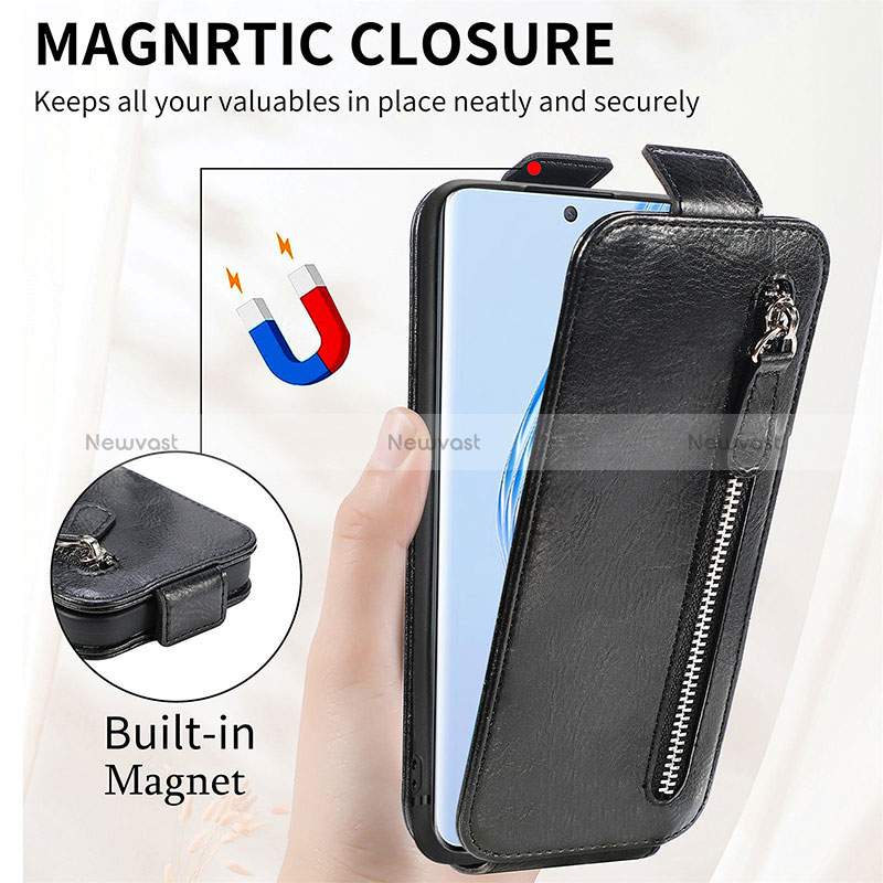 Leather Case Flip Cover Vertical for Huawei Honor Magic5 5G