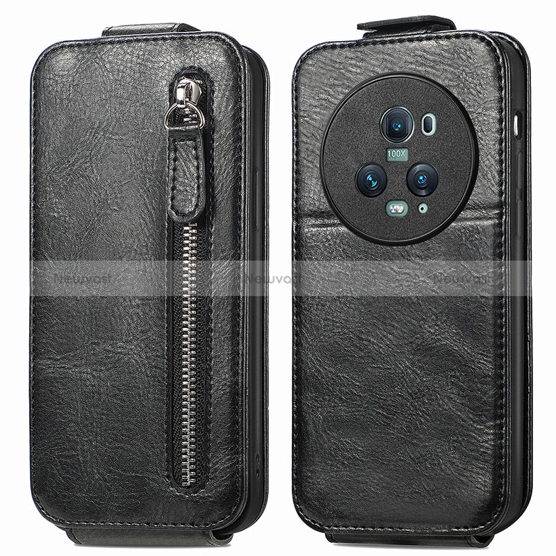 Leather Case Flip Cover Vertical for Huawei Honor Magic5 Pro 5G