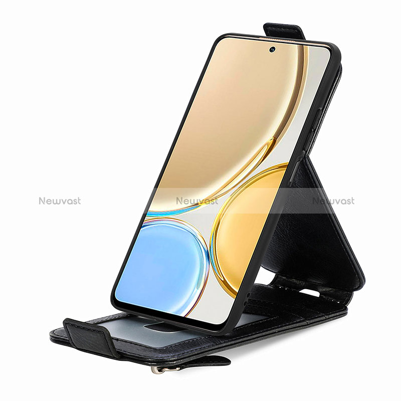 Leather Case Flip Cover Vertical for Huawei Honor X9 5G