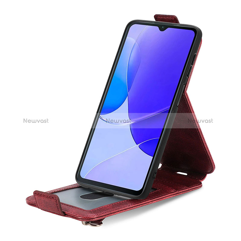 Leather Case Flip Cover Vertical for Huawei Nova Y91