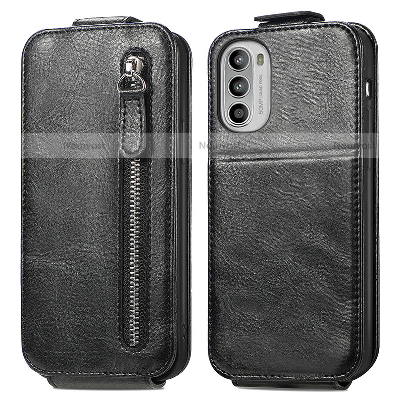 Leather Case Flip Cover Vertical for Motorola Moto Edge (2022) 5G