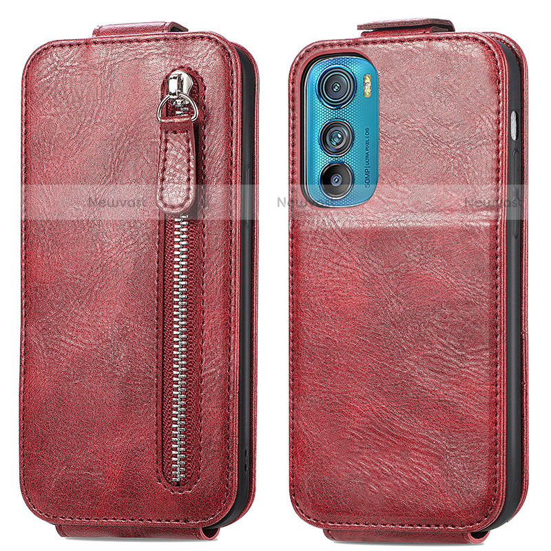 Leather Case Flip Cover Vertical for Motorola Moto Edge 30 5G