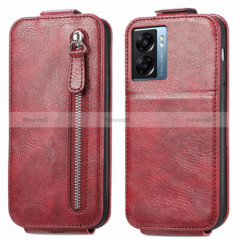Leather Case Flip Cover Vertical for Oppo A57 5G