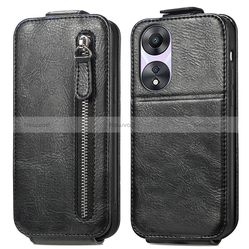 Leather Case Flip Cover Vertical for Oppo A78 5G