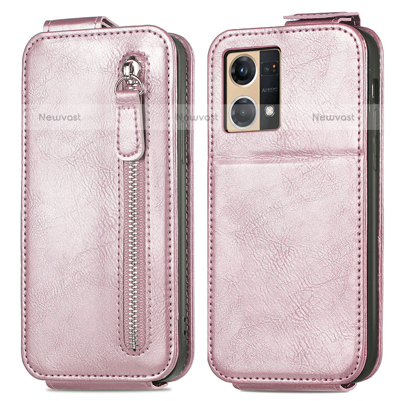 Leather Case Flip Cover Vertical for Oppo F21 Pro 4G