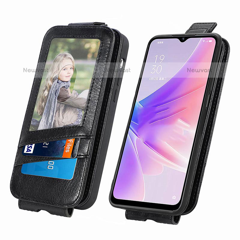 Leather Case Flip Cover Vertical for Oppo F21 Pro 4G