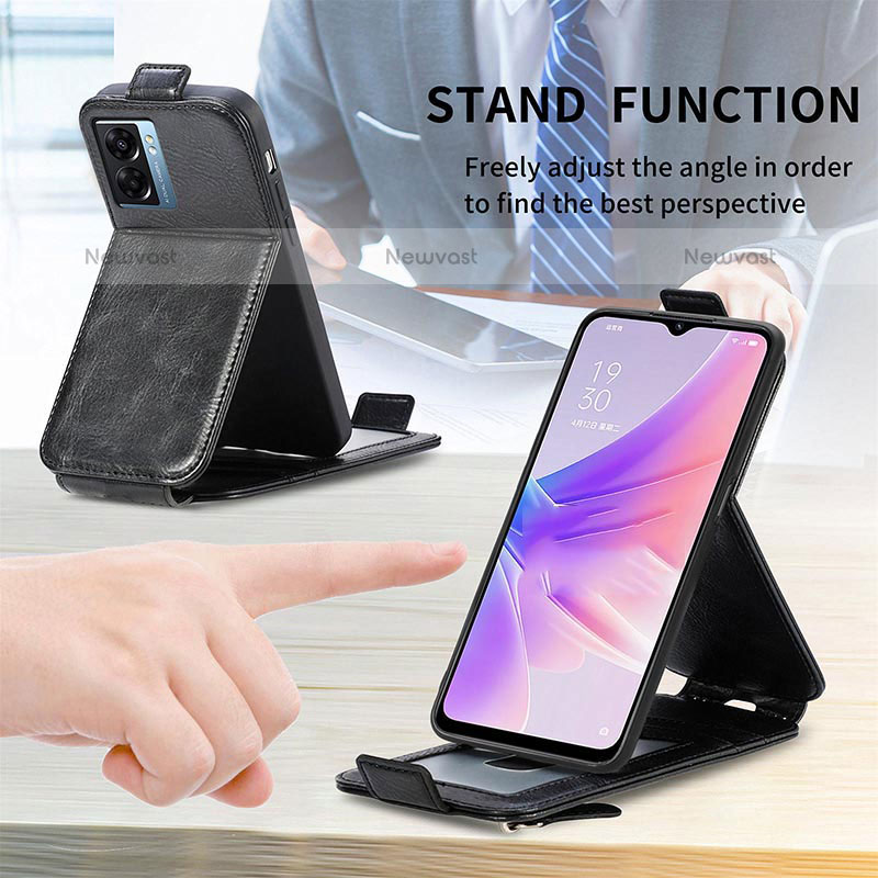 Leather Case Flip Cover Vertical for Oppo F21 Pro 4G