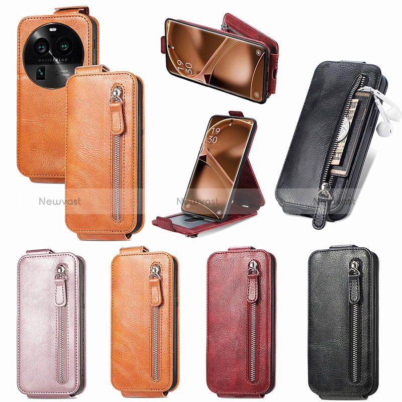 Leather Case Flip Cover Vertical for Oppo Find X6 5G