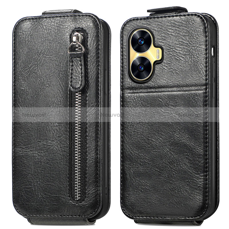 Leather Case Flip Cover Vertical for Realme C55