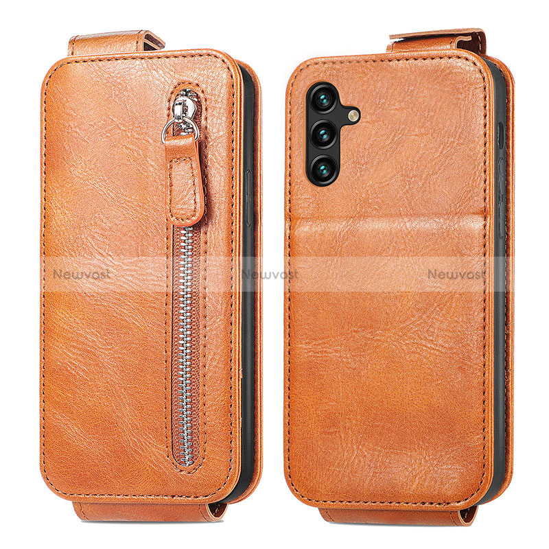 Leather Case Flip Cover Vertical for Samsung Galaxy A04s