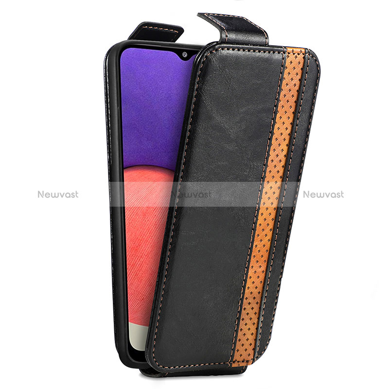 Leather Case Flip Cover Vertical for Samsung Galaxy A22s 5G