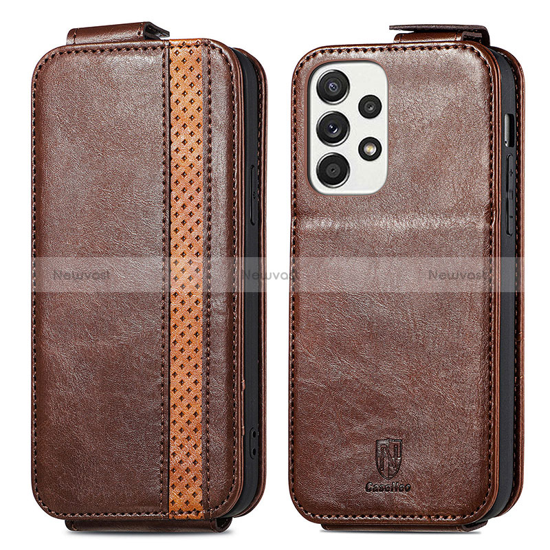 Leather Case Flip Cover Vertical for Samsung Galaxy A33 5G