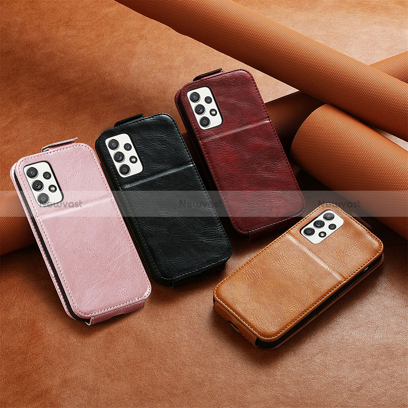 Leather Case Flip Cover Vertical for Samsung Galaxy A52s 5G