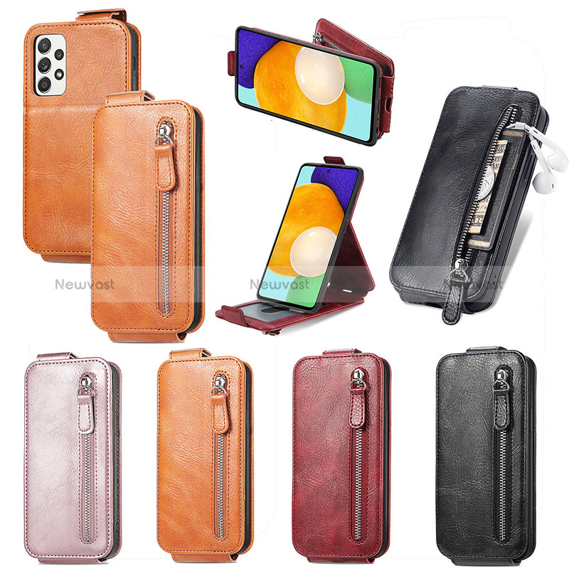 Leather Case Flip Cover Vertical for Samsung Galaxy A52s 5G