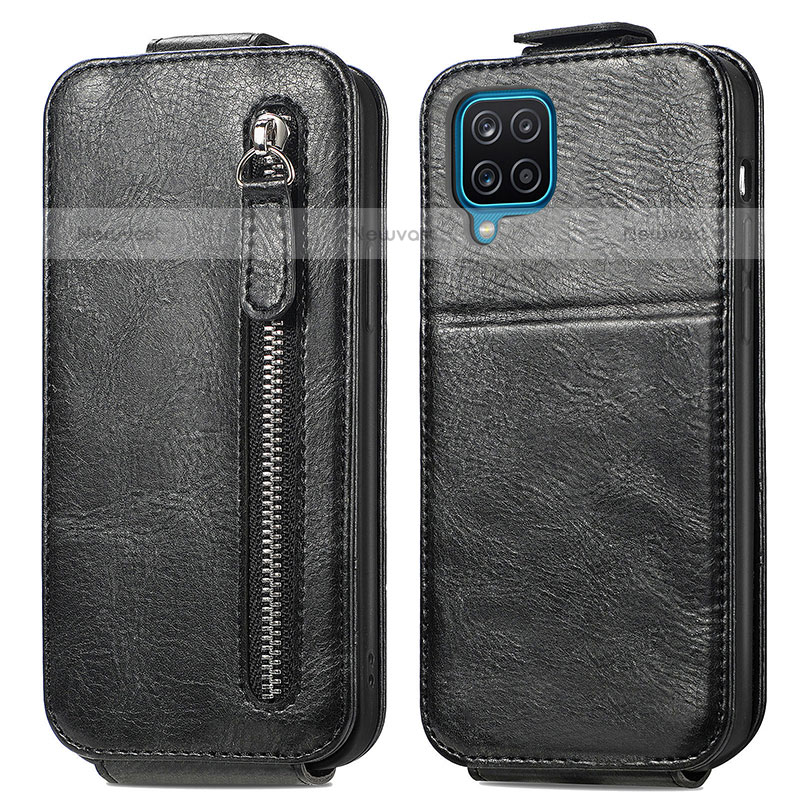 Leather Case Flip Cover Vertical for Samsung Galaxy F12