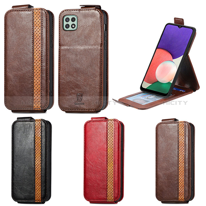 Leather Case Flip Cover Vertical for Samsung Galaxy F42 5G