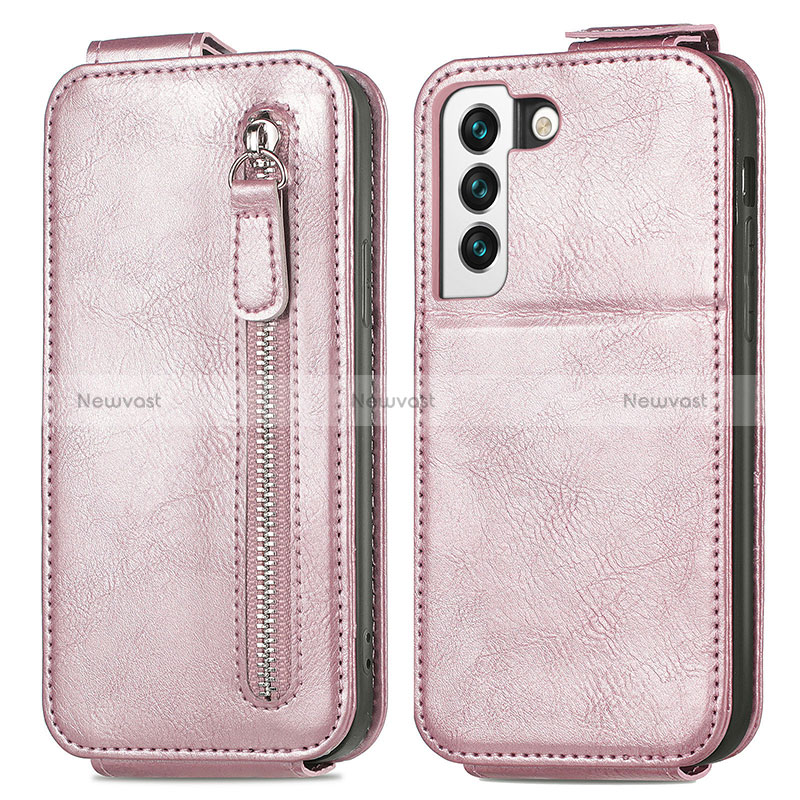 Leather Case Flip Cover Vertical for Samsung Galaxy S24 5G