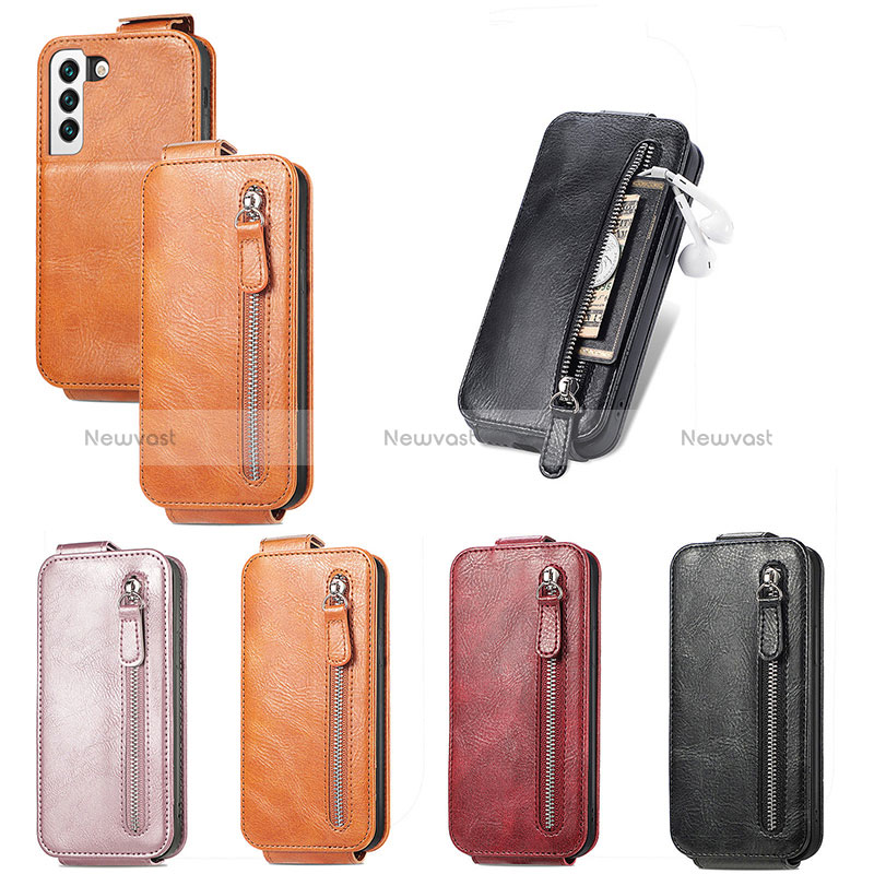 Leather Case Flip Cover Vertical for Samsung Galaxy S24 5G