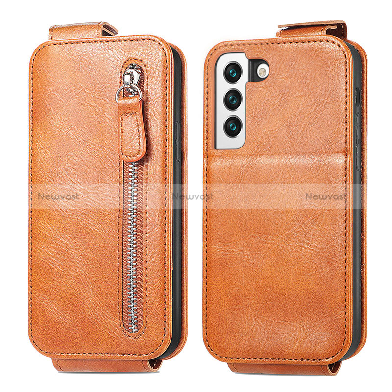 Leather Case Flip Cover Vertical for Samsung Galaxy S24 Plus 5G