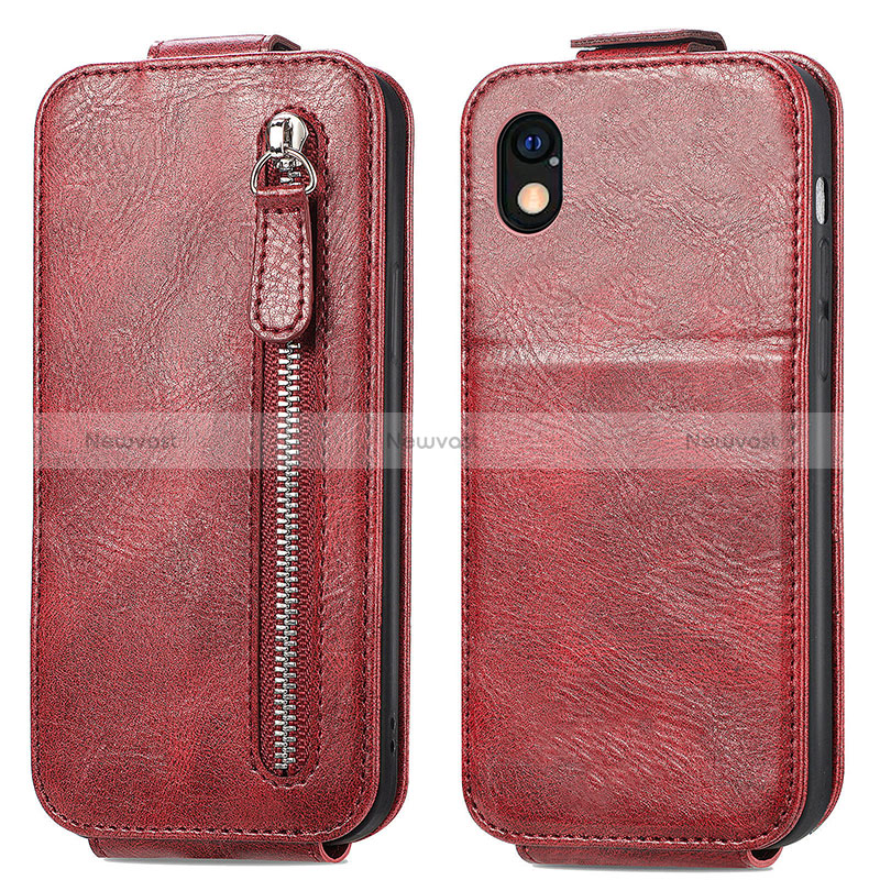 Leather Case Flip Cover Vertical for Sony Xperia Ace III SOG08