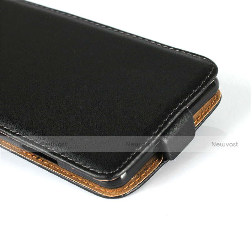 Leather Case Flip Cover Vertical for Sony Xperia XZ3 Black