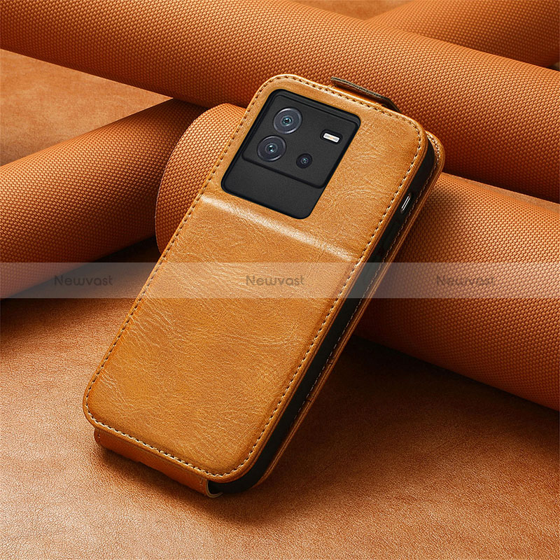 Leather Case Flip Cover Vertical for Vivo iQOO Neo6 5G