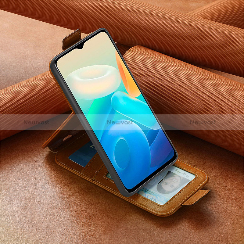 Leather Case Flip Cover Vertical for Vivo Y77 5G