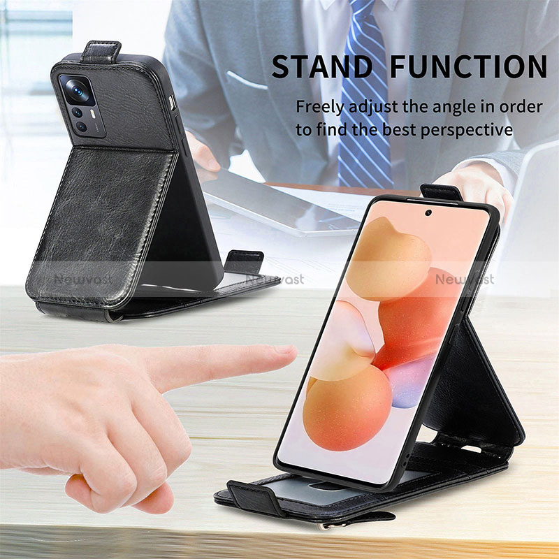 Leather Case Flip Cover Vertical for Xiaomi Mi 12T 5G