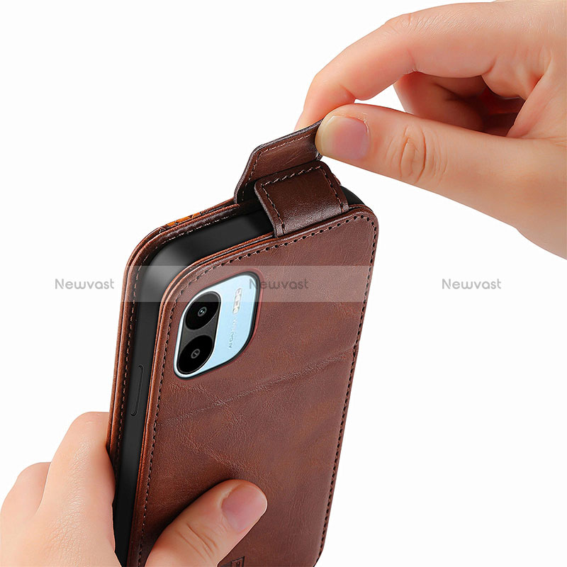 Leather Case Flip Cover Vertical for Xiaomi Poco C50