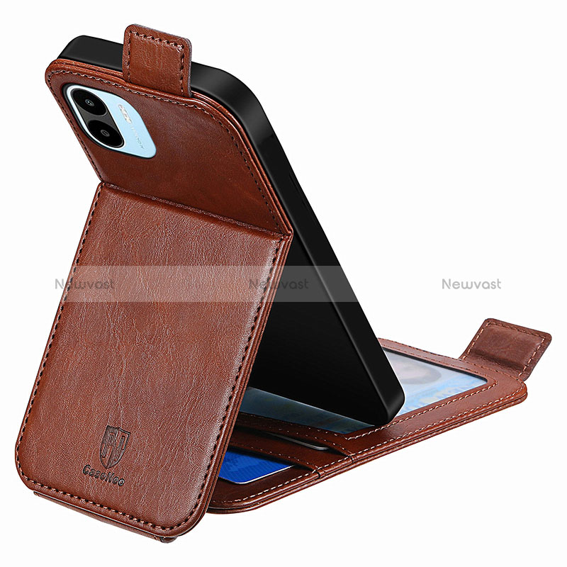 Leather Case Flip Cover Vertical for Xiaomi Poco C51