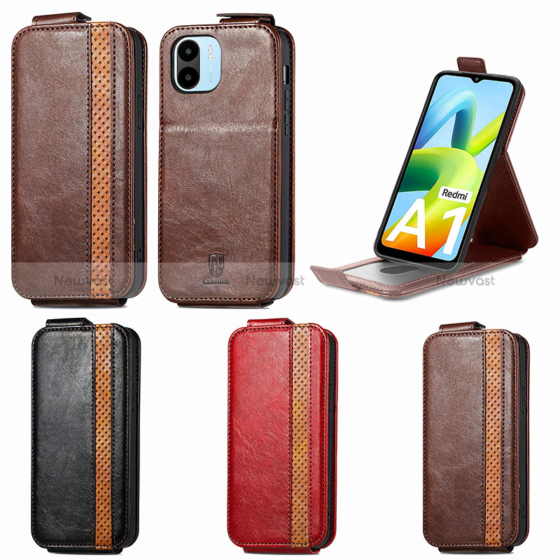 Leather Case Flip Cover Vertical for Xiaomi Poco C51