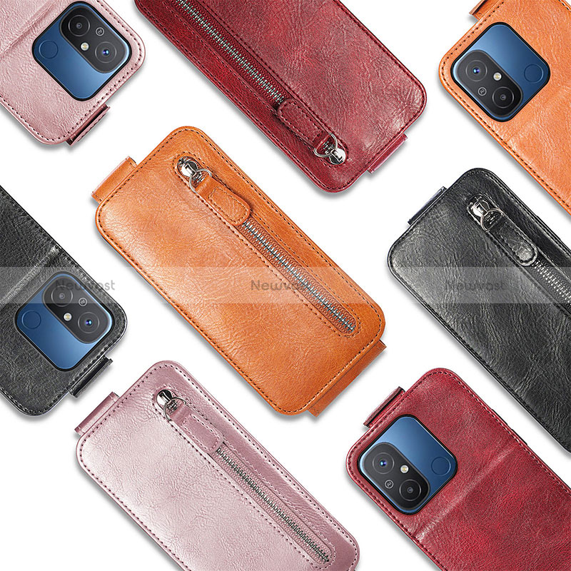 Leather Case Flip Cover Vertical for Xiaomi Poco C55