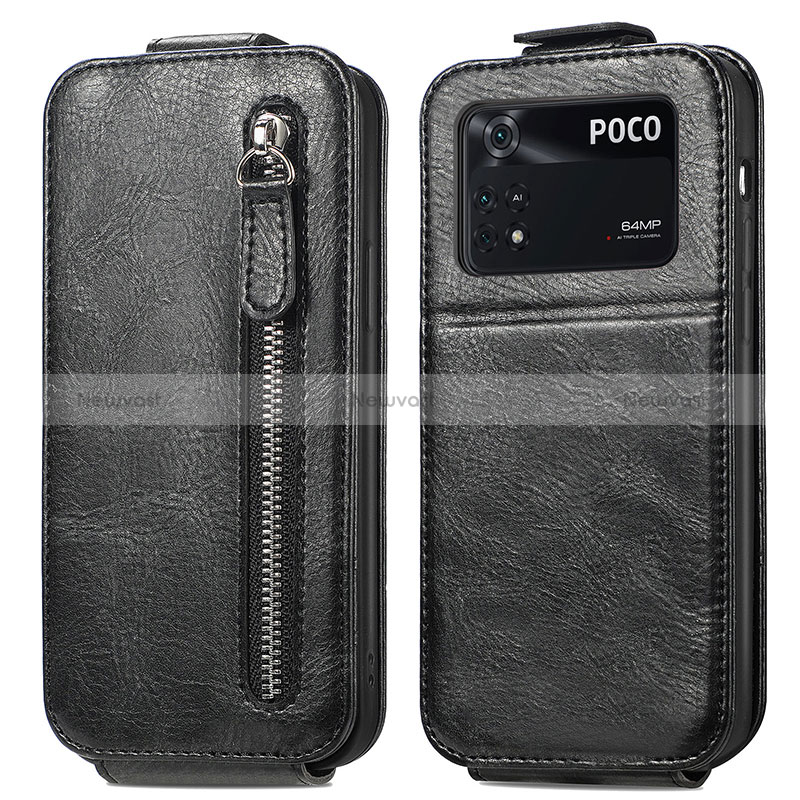 Leather Case Flip Cover Vertical for Xiaomi Poco M4 Pro 4G