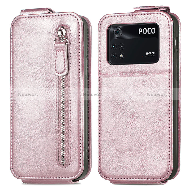 Leather Case Flip Cover Vertical for Xiaomi Poco M4 Pro 4G