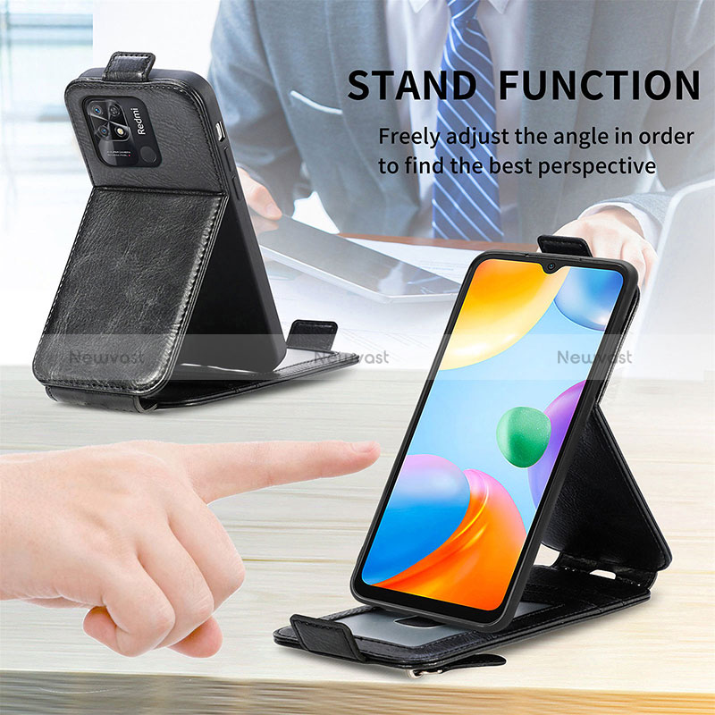 Leather Case Flip Cover Vertical for Xiaomi Redmi 10C 4G