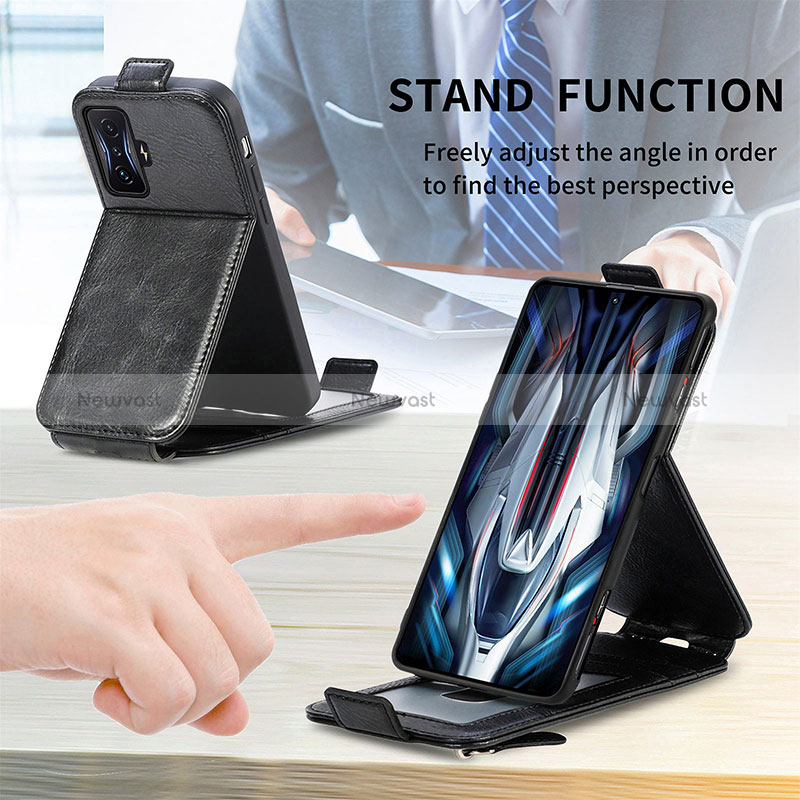 Leather Case Flip Cover Vertical for Xiaomi Redmi K50 Gaming AMG F1 5G