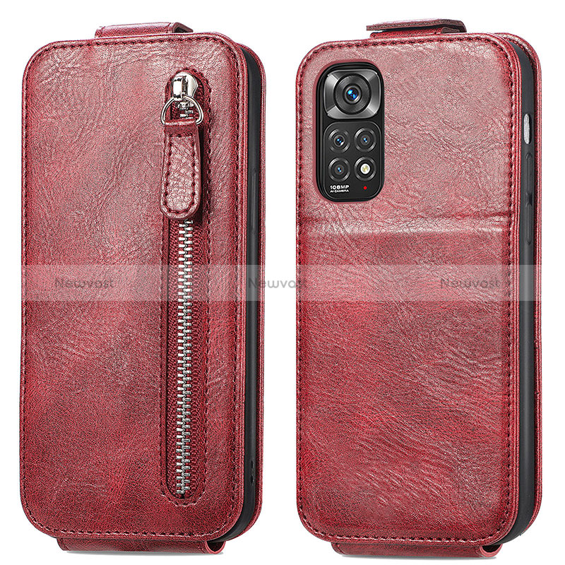 Leather Case Flip Cover Vertical for Xiaomi Redmi Note 11 4G (2022)